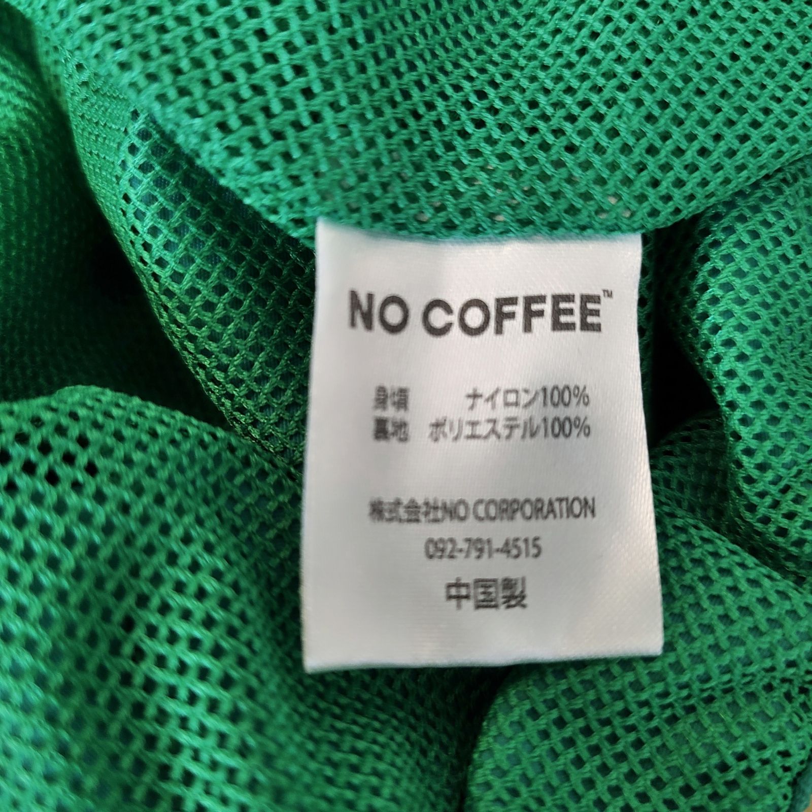 NO COFFEE×CLUBHAUS ノーコーヒー クラブハウス ゴルフ ナイロン