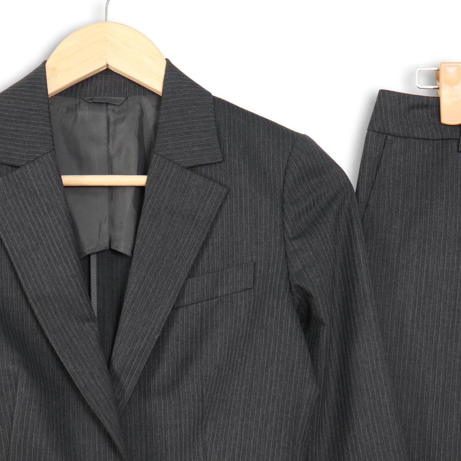 THE SUIT COMPANY - THE SUIT COMPANY she☆スーツカンパニー セットアップ 38 THE SUIT COMPANY スーツカンパニー 春夏 ストライプ☆ セットアップ