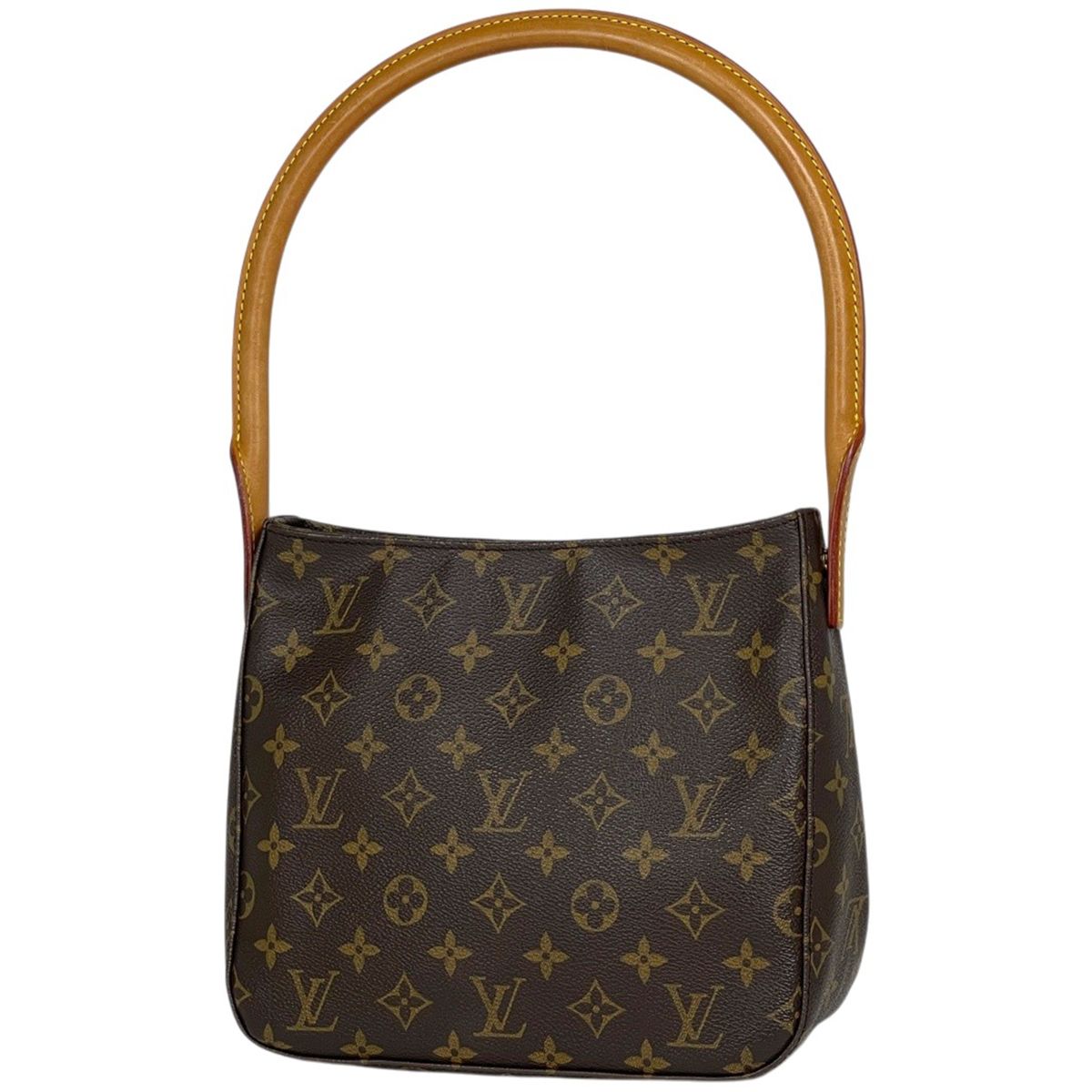 ルイ・ヴィトン Louis Vuitton ルーピングMM ショルダーバッグ 肩掛け ワンショルダー モノグラム ブラウン M51146 レディース 【中古】