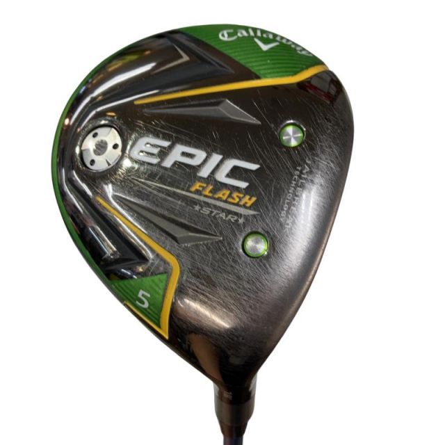 【中古】 キャロウェイ EPIC FLASH STAR 5W フェアウェイウッド FW リシャフト (フレックスその他) メンズ 男性用 右利き 右用 Dランク ゴルフクラブ