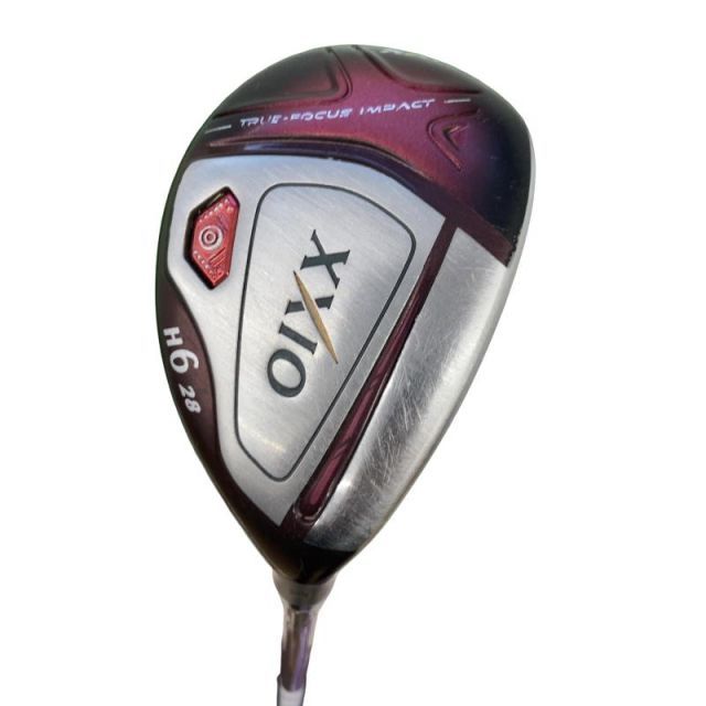 【中古】 ダンロップ XXIO(2018) H6(ボルドー) レディース ユーティリティ UT XXIO MP1000L(ハイブリッド) ボルドー (フレックスL) レディース 女性用 右利き 右用 Cランク ゴルフクラブ