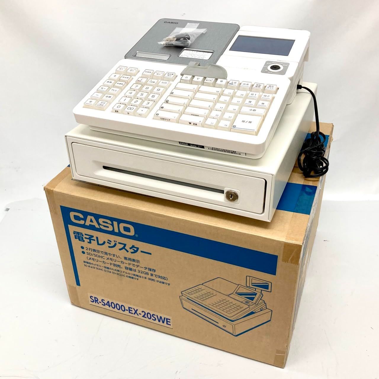 CASIO SR-S4000-EX-20S 電子レジスター 5647