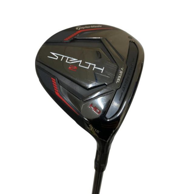 【中古】 テーラーメイド STEALTH2 HD 3W フェアウェイウッド FW TENSEI RED TM50(STEALTH FW) (フレックスS) メンズ 男性用 右利き 右用 Cランク ゴルフクラブ