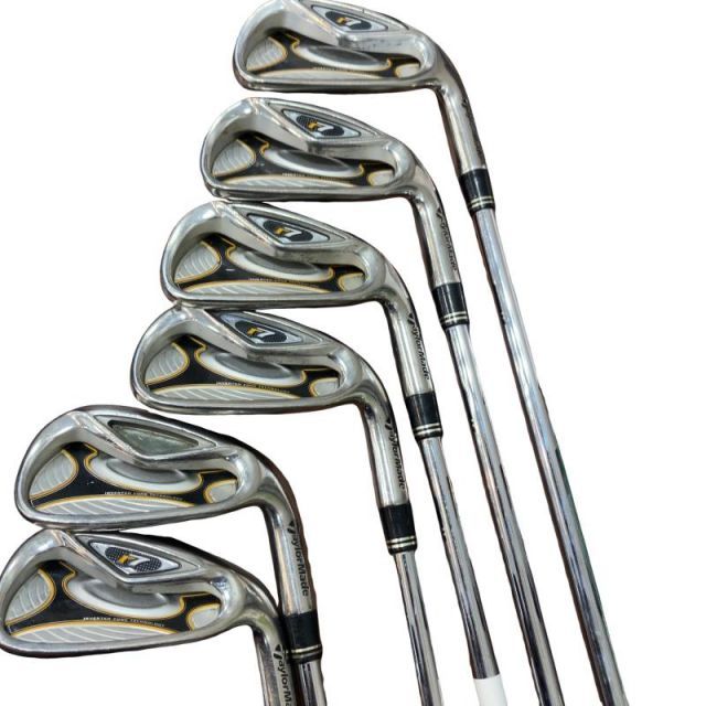 【中古】 テーラーメイド r7 IRON 6S アイアンセット IR NS PRO 950GH (フレックスS) メンズ 男性用 右利き 右用 Dランク ゴルフクラブ