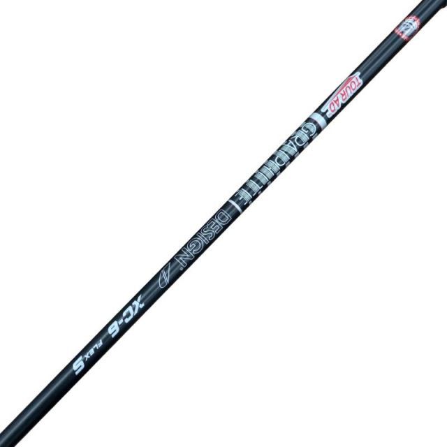 【中古】 テーラーメイドスリーブ付き(Qi4D系) グラファイトデザインドライバー用 シャフト Tour AD XC-6 (フレックスS)Bランク ゴルフクラブ