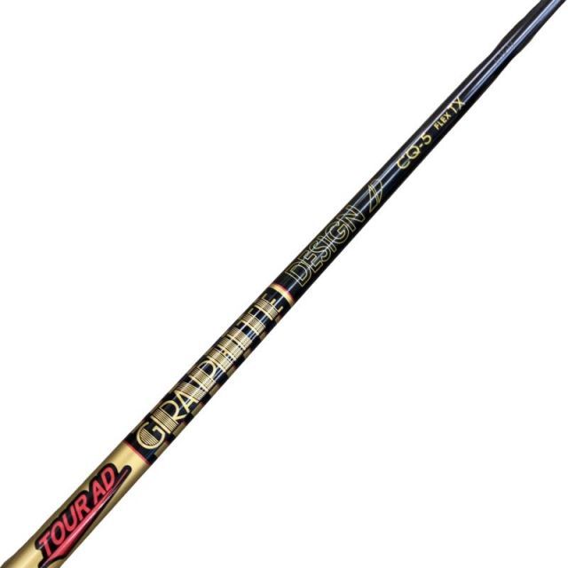 【中古】 ピンスリーブ付き(G440系) グラファイトデザインドライバー用 シャフト Tour AD CQ-5 (フレックスX)Bランク ゴルフクラブ