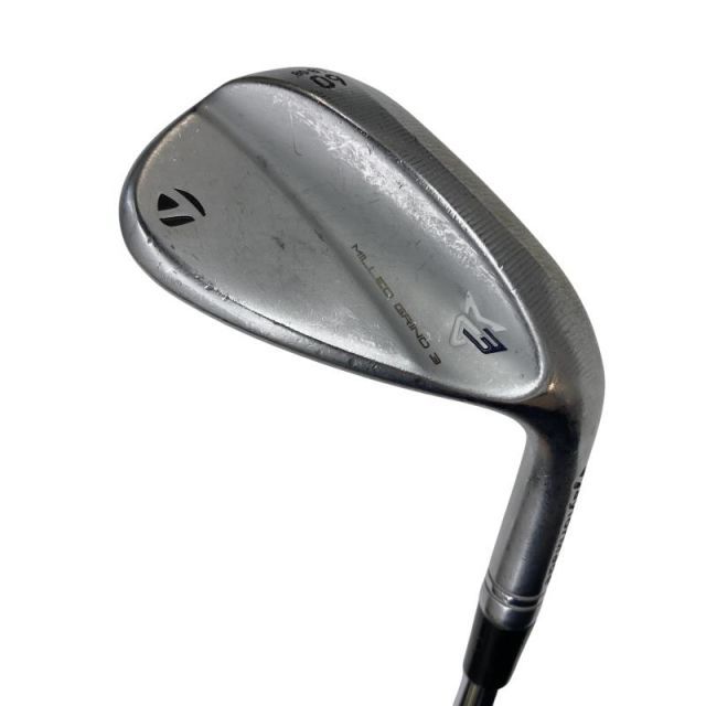 【中古】 テーラーメイド Taylor Made MILLED GRIND 3 60°/08° ウェッジ WG 純正特注シャフト (フレックスその他) メンズ 男性用 右利き 右用 Cランク ゴルフクラブ