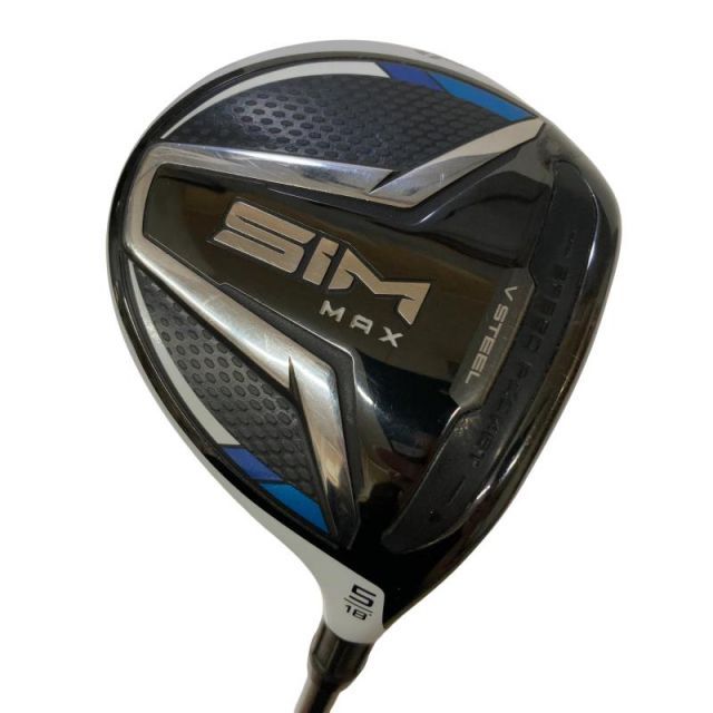 【中古】 テーラーメイド SIM MAX 5W フェアウェイウッド FW TENSEI BLUE TM50(FW) (フレックスS) メンズ 男性用 右利き 右用 Cランク ゴルフクラブ