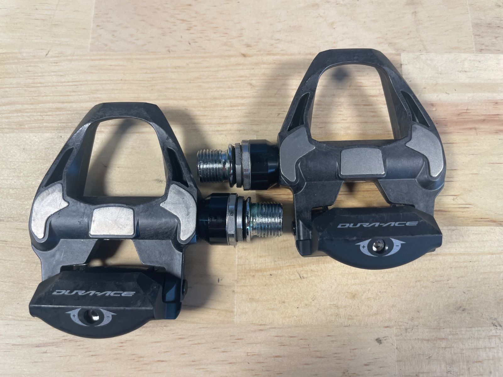 c0801■USED■SHIMANO シマノ PD-R9100 DURA-ACE デュラエース SPD-SL ペダル ビンディングペダル ロードバイク パーツ アクセサリー