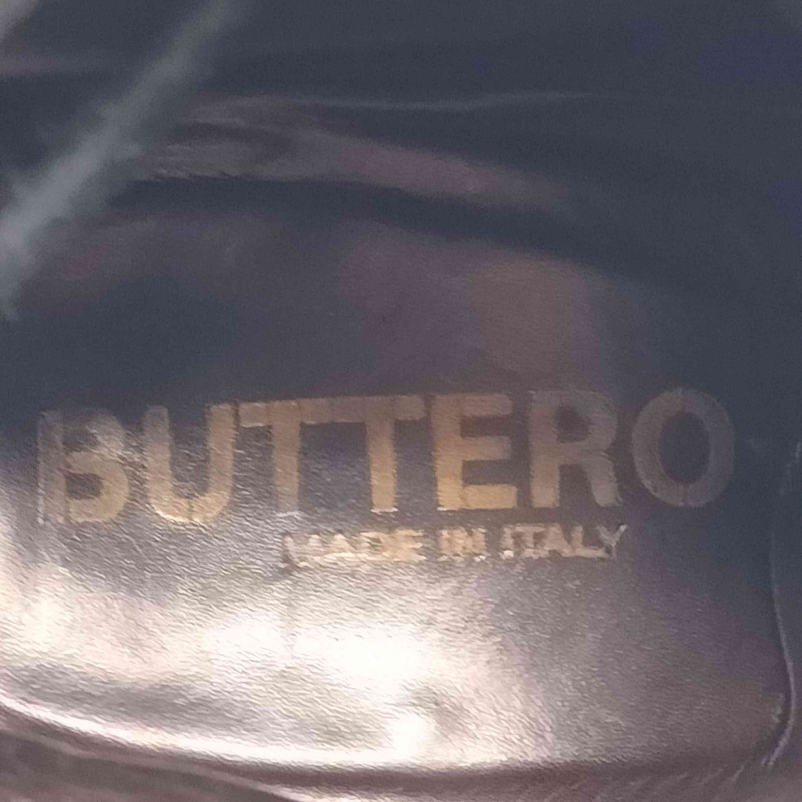 ブッテロ BUTTERO 7ホール レースアップ ブーツ プレーントゥ メンズ JPN：40