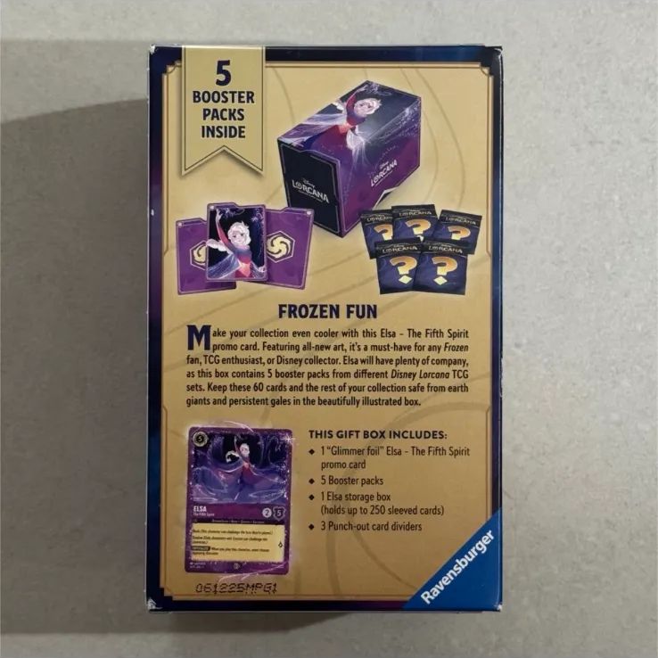 Ravensburger ディズニー ロルカナ TCG エルサギフトボックス 新品未