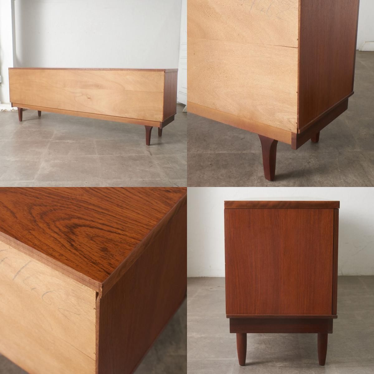 イギリス Bath Cabinet Makers ロング サイドボード チーク 北欧