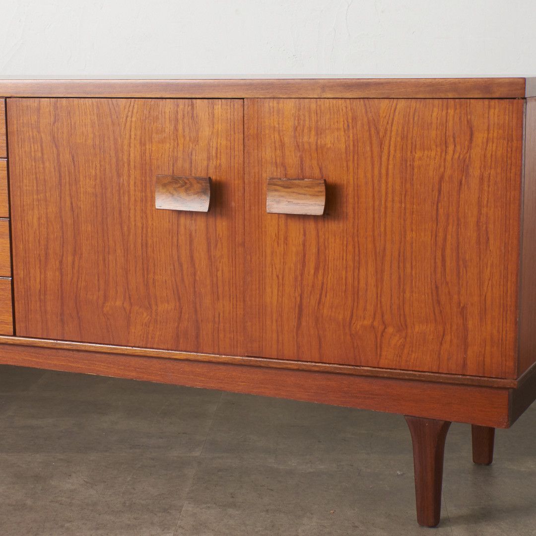 イギリス Bath Cabinet Makers ロング サイドボード チーク 北欧