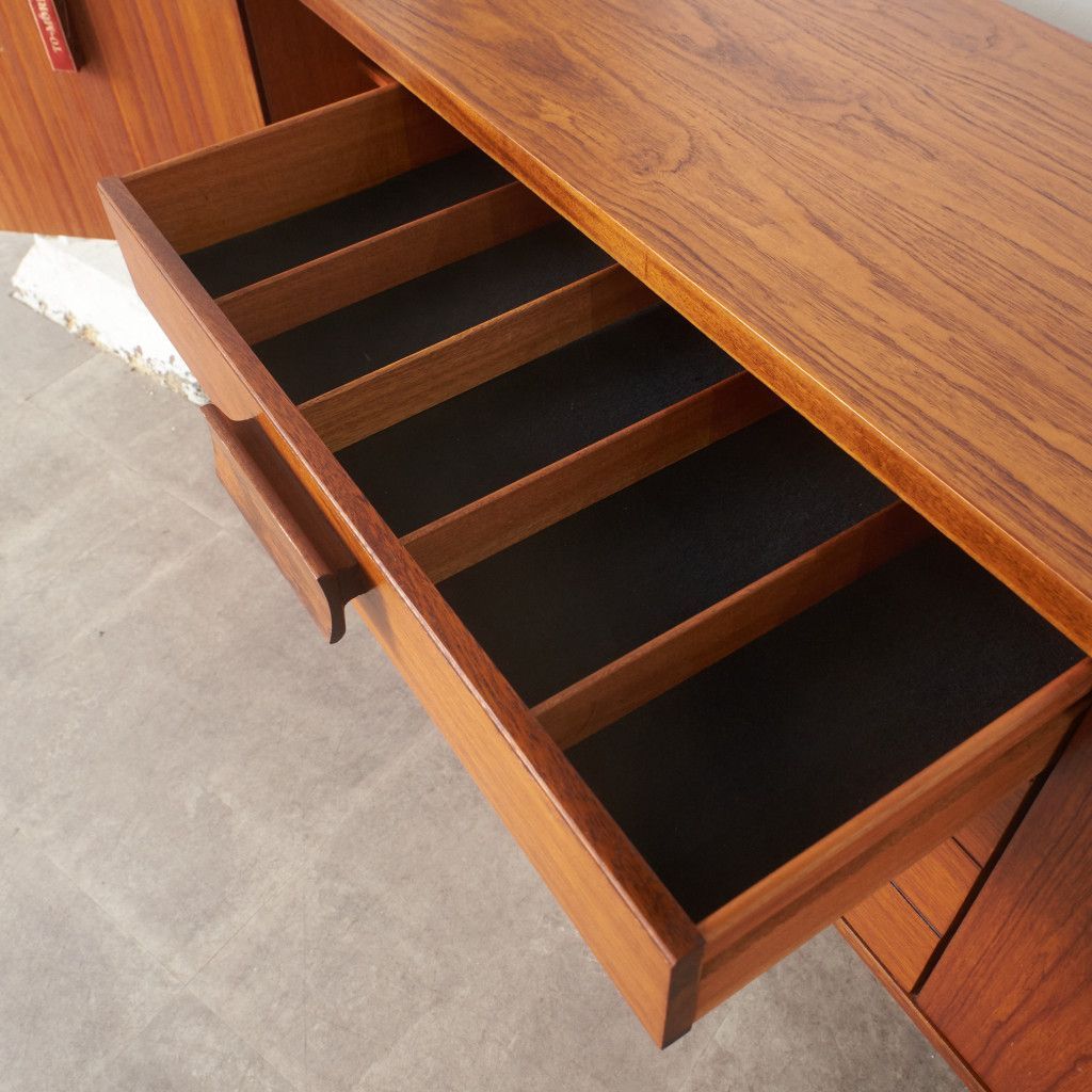 イギリス Bath Cabinet Makers ロング サイドボード チーク 北欧