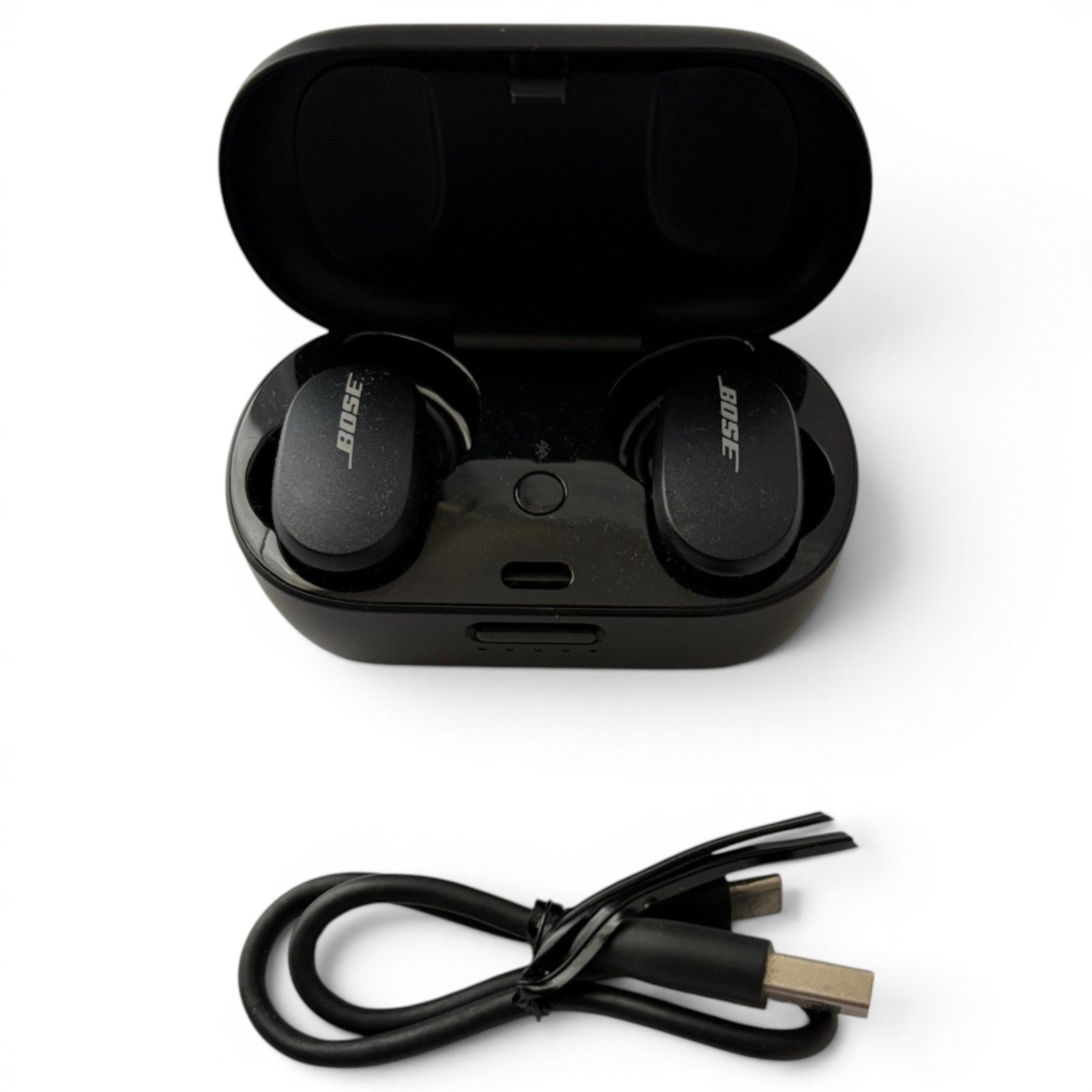 ● ボーズ BOSE ワイヤレスイヤホン QuietComfortEarbuds ブラック Bluetooth ノイズキャンセリング 720-4906
