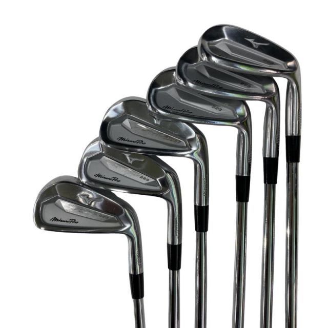 【中古】 ミズノ Mizuno Pro 223 6S アイアンセット IR 純正特注シャフト (フレックスS) メンズ 男性用 右利き 右用 Cランク ゴルフクラブ