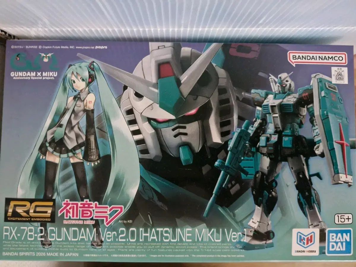 RG ガンダム RX-78-2 初音ミク Ver 2 0 モデル