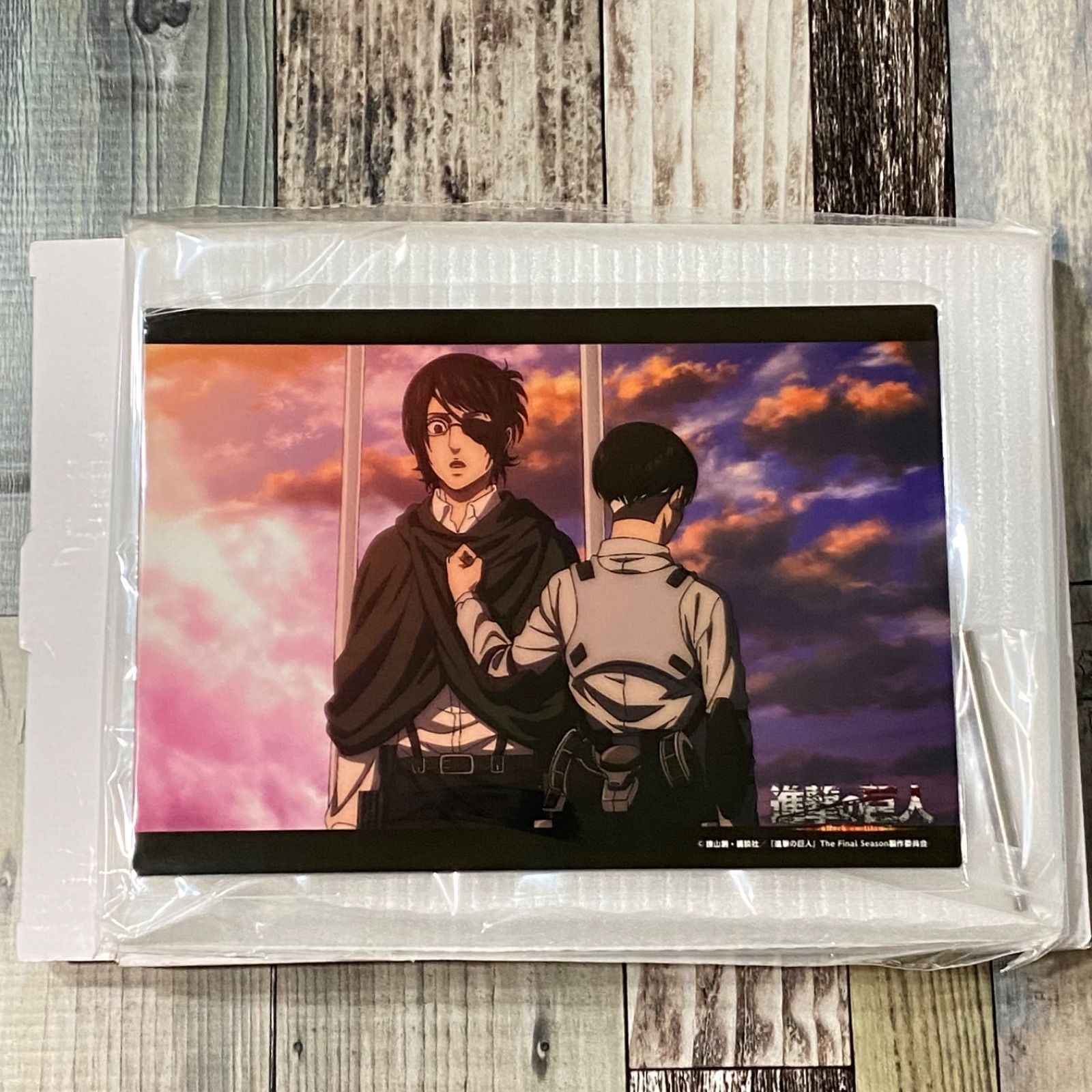 進撃の巨人　メタルディスプレイ　セブンネット 進撃の巨人 The Final Season メタルディスプレイ 場面カット4 セブン