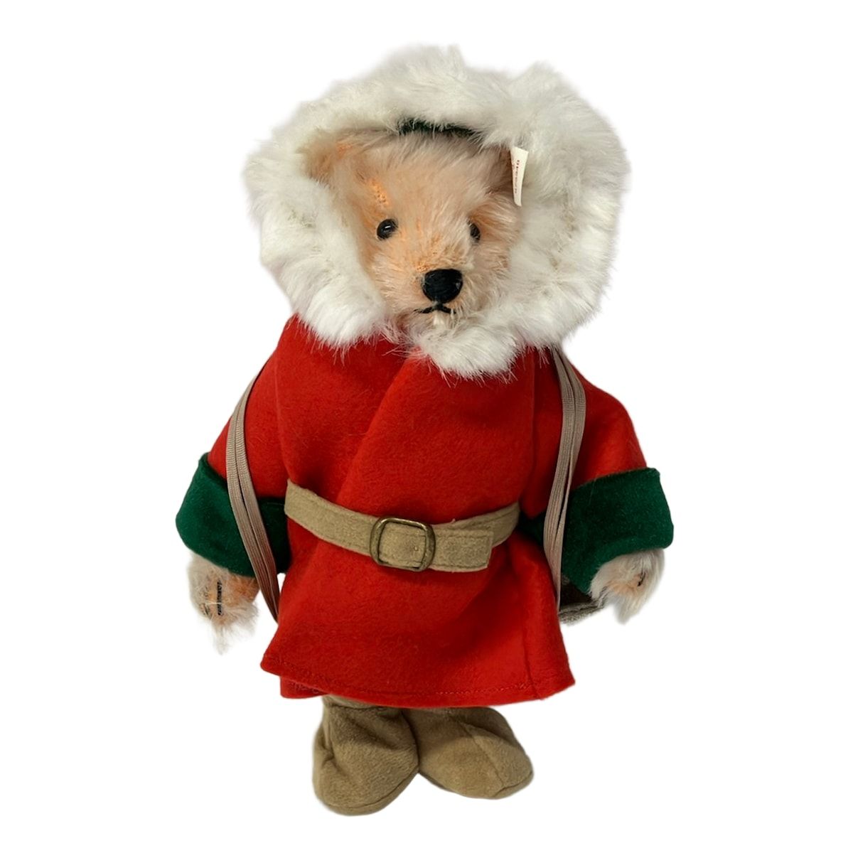 Steiff(シュタイフ) ぬいぐるみ - レッド×グリーン×マルチ X'mas2000/テディベア コットン 10,549円