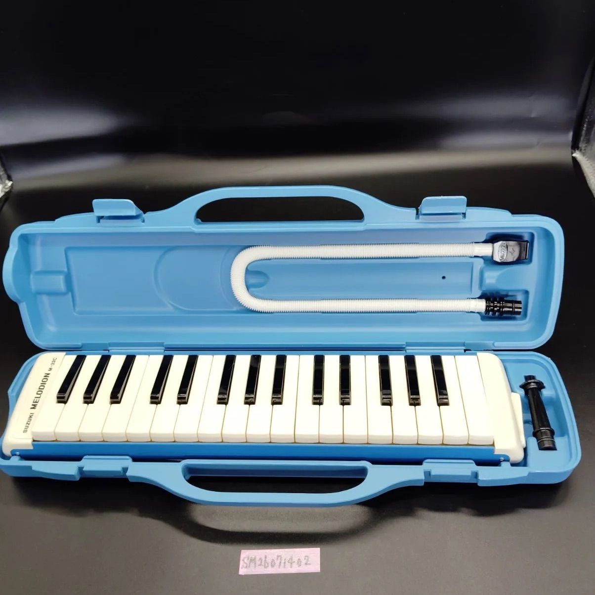 スズキ メロディオン M-32C 鍵盤ハーモニカ アルト 32鍵盤 ブルー 青