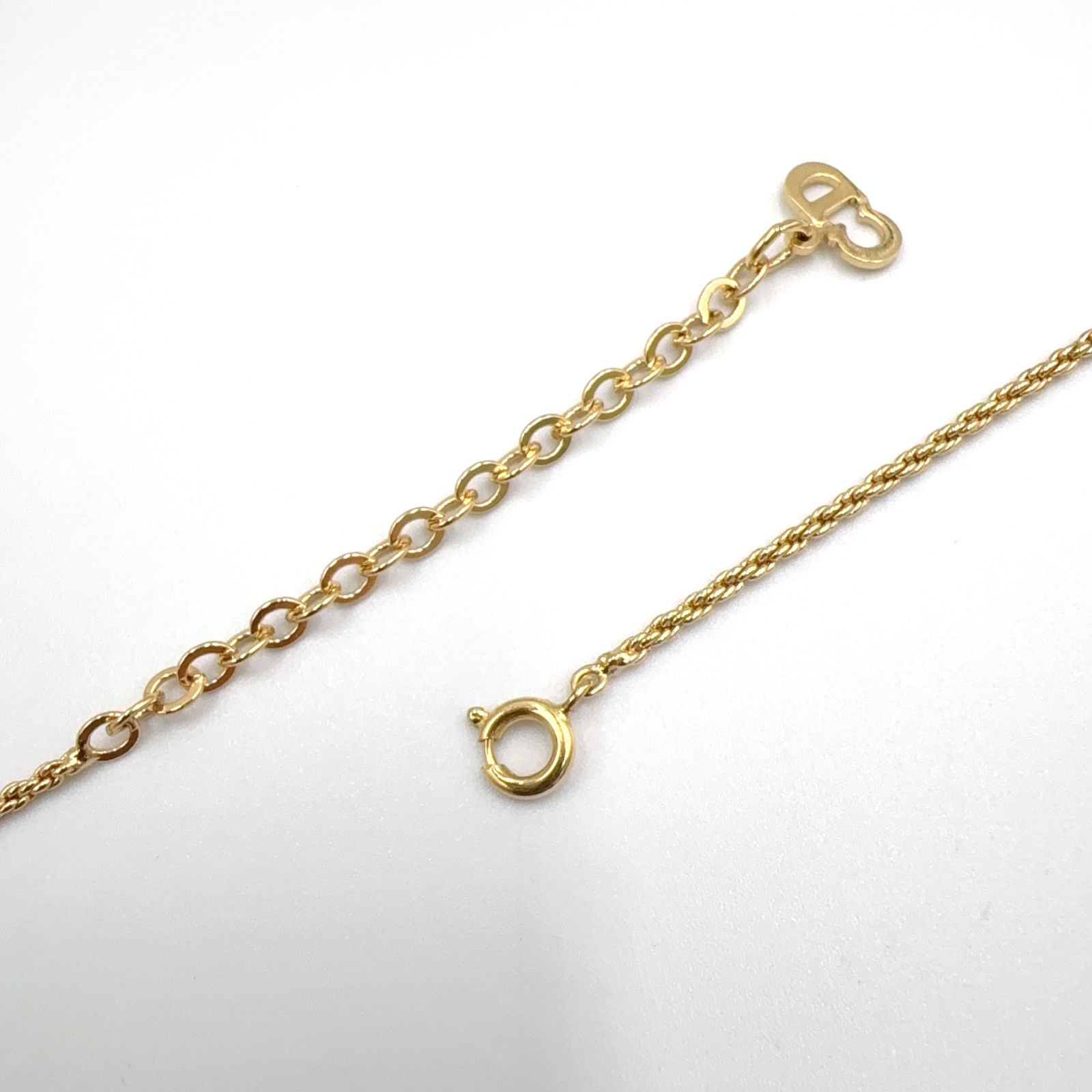 m**様 Dior ゴールドカラー メッシュボール ネックレス 新着】Christian Dior CDロゴ メッシュ メタル ゴールド ネックレス