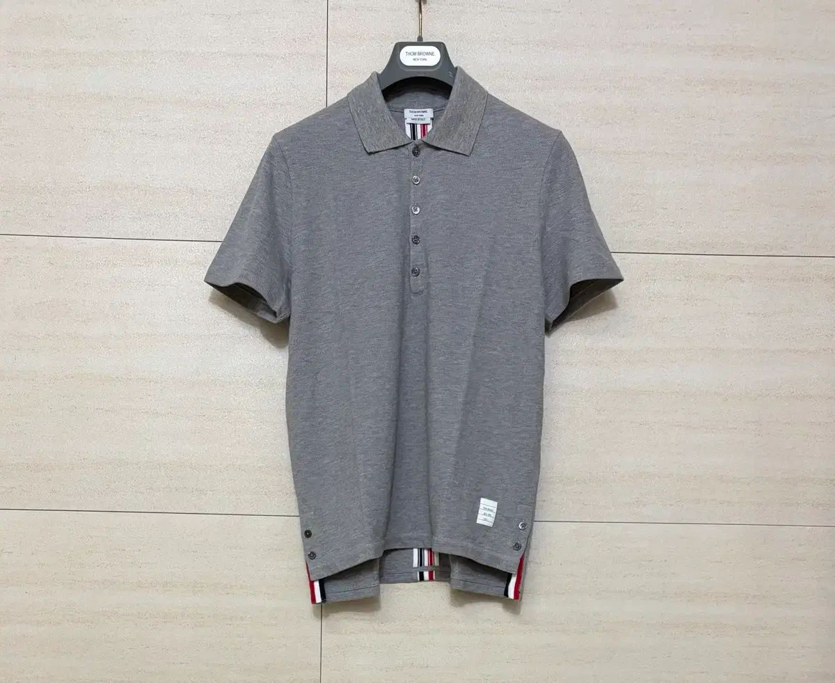 トムブラウン 白 3本線 カラーTシャツ size:1