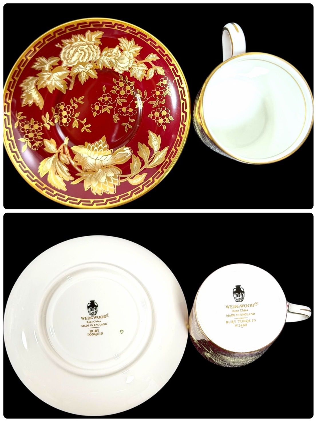 ☆希少品 美品 WEDGWOOD ウェッジウッド デミタスカップ&ソーサー 6客