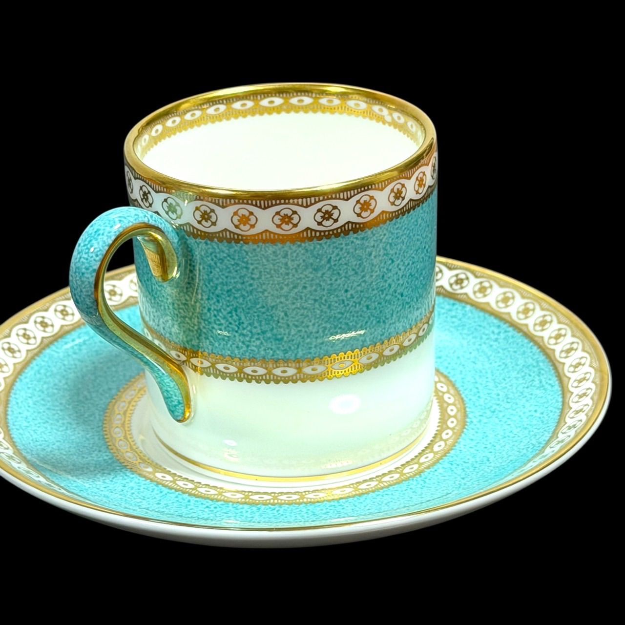ウェッジウッド トンキン ルビー デミタスカップ＆ソーサー ① ☆希少品 美品 WEDGWOOD ウェッジウッド デミタスカップ&ソーサー 6客