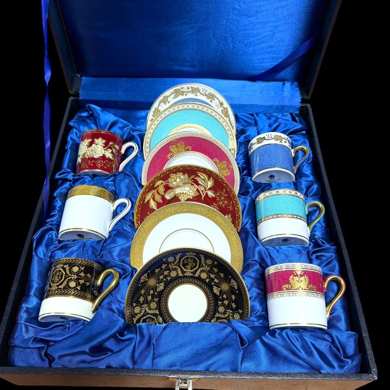 ☆希少品 美品 WEDGWOOD ウェッジウッド デミタスカップ&ソーサー 6客
