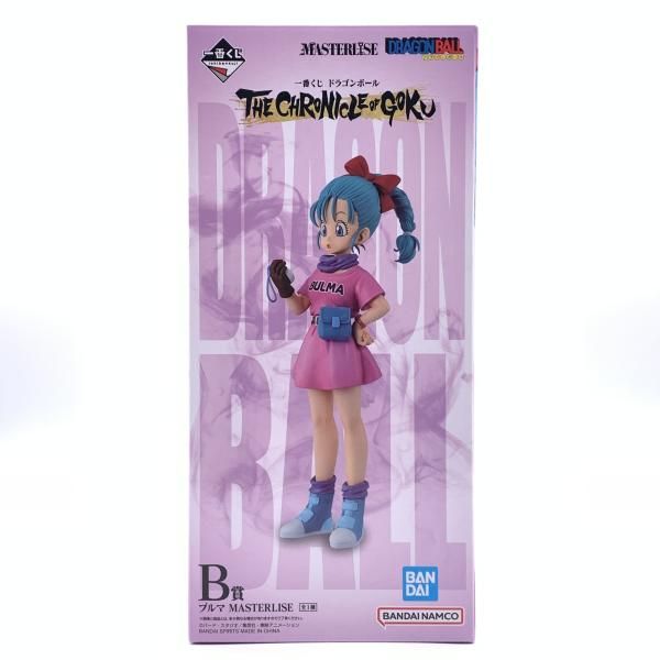 ドラゴンボール ブルマ MASTERLISE B賞　下位賞付き　一番くじ 中古】開封）B賞 ブルマ MASTERLISE ｢一番くじ ドラゴンボール THE
