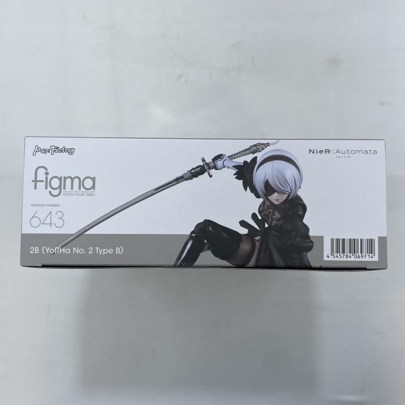 中古】S未開封)MaxFactory figma 643 2B ヨルハ二号B型 NieR:Automata
