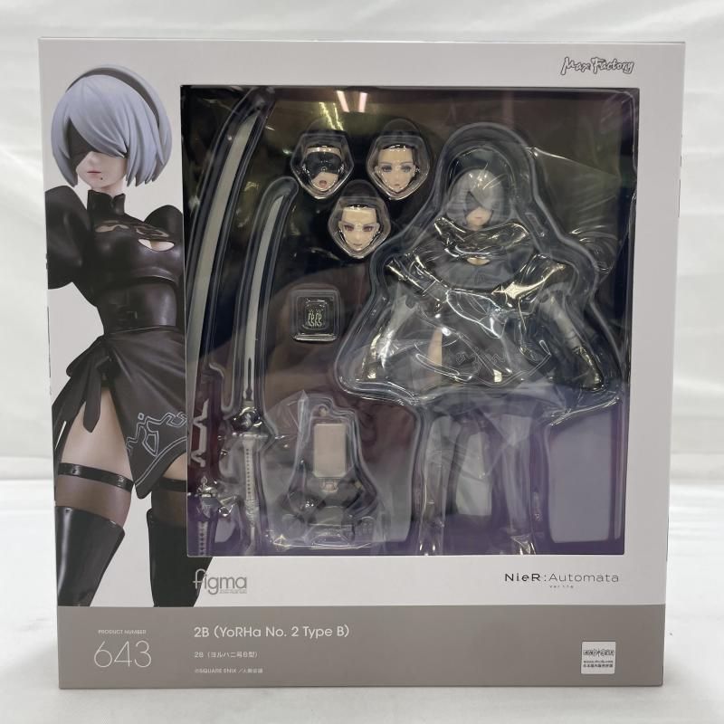 中古】S未開封)MaxFactory figma 643 2B ヨルハ二号B型 NieR:Automata