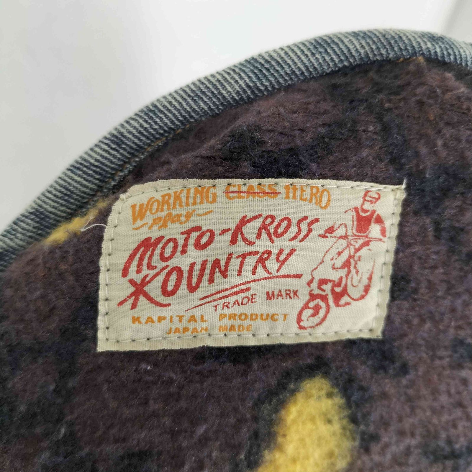 キャピタル KAPITAL DENIM MOTOCROSS BORN JKT 14oz メンズ L - メルカリ