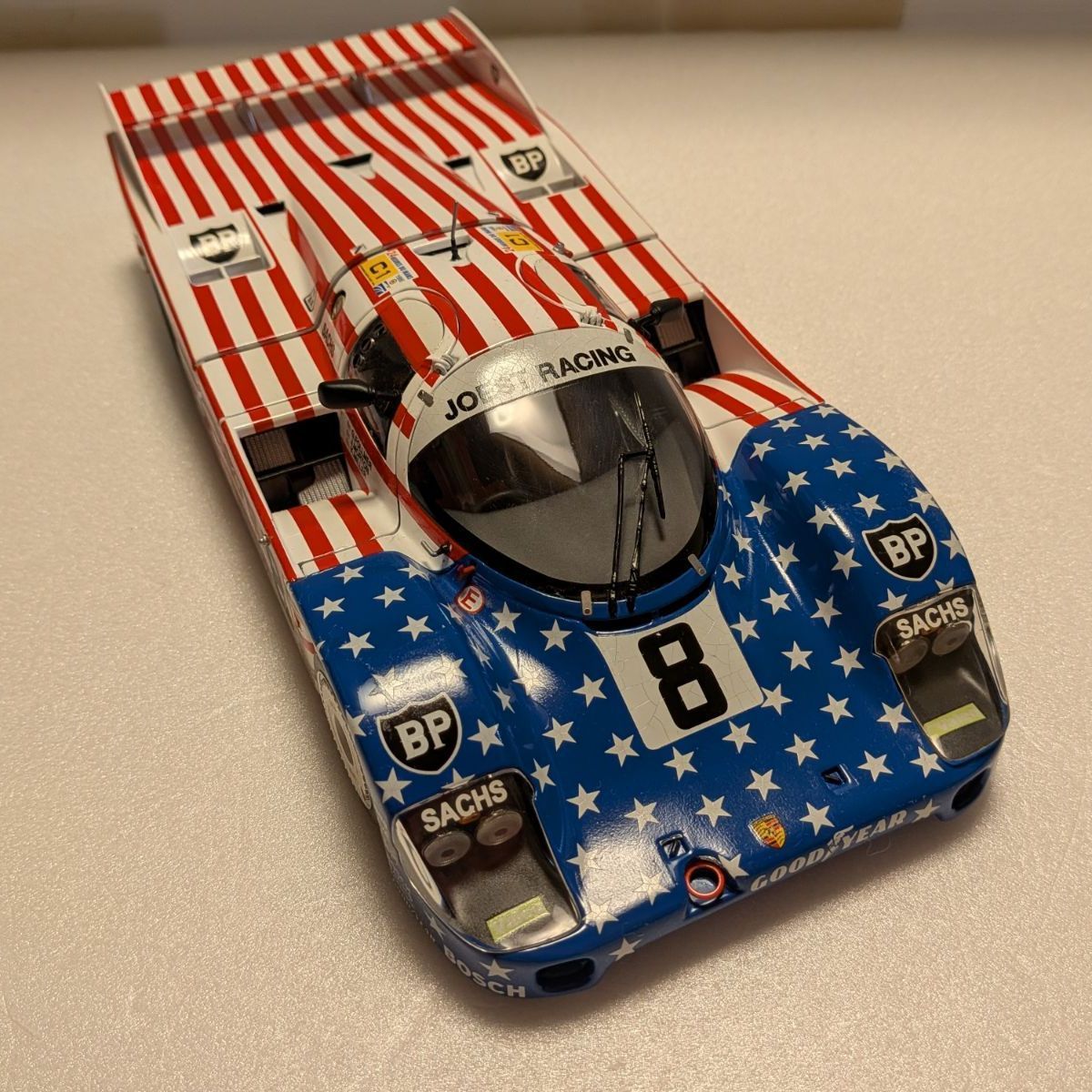ジャンク 1/18 ミニチャンプス ヨーストポルシェ956L ル・マン24時間