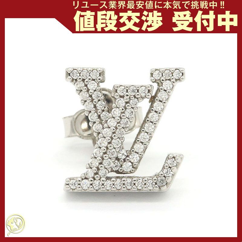 ルイヴィトン 片耳ピアス LV アイコニック ストラス - メルカリ