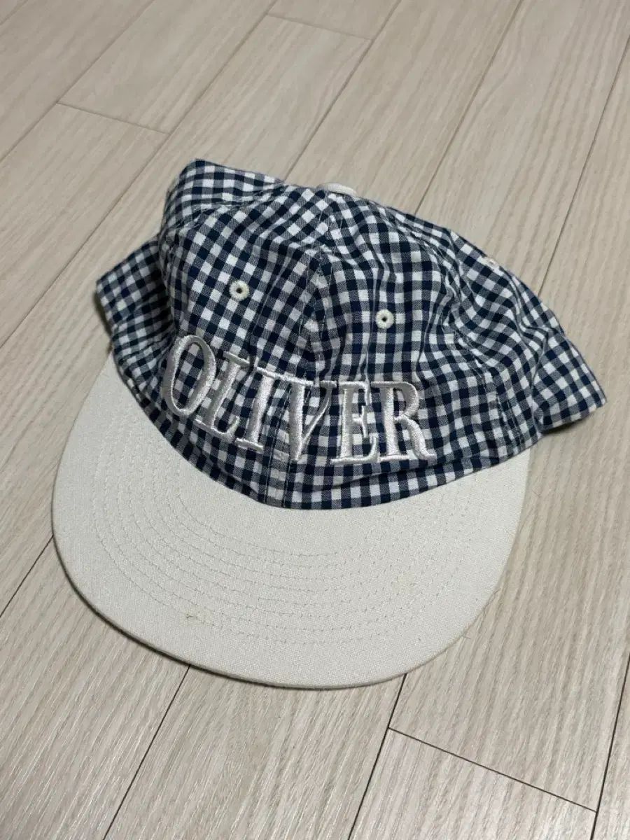 麻カンパニー CHECK ボールキャップ