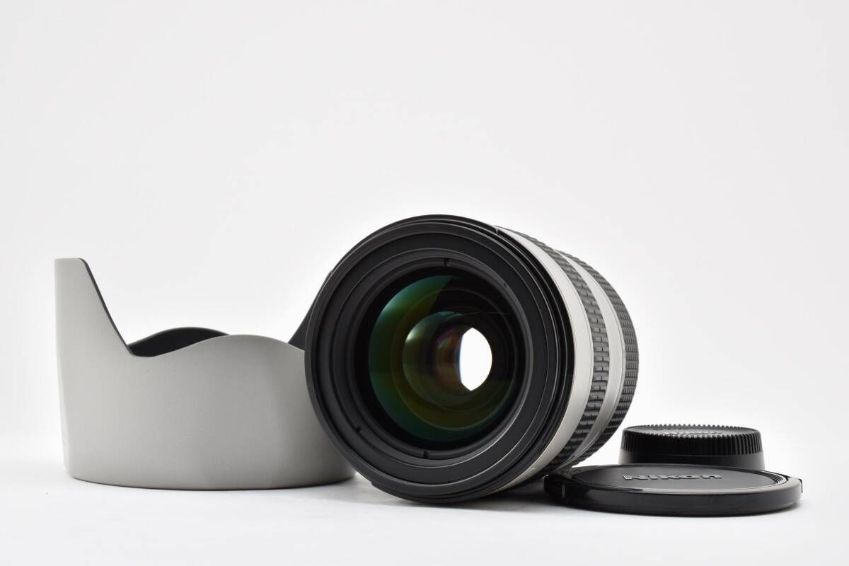 Nikon ED AF-S ライトグレー NIKKOR 28-70mm 1:2.8 D キャップ 付