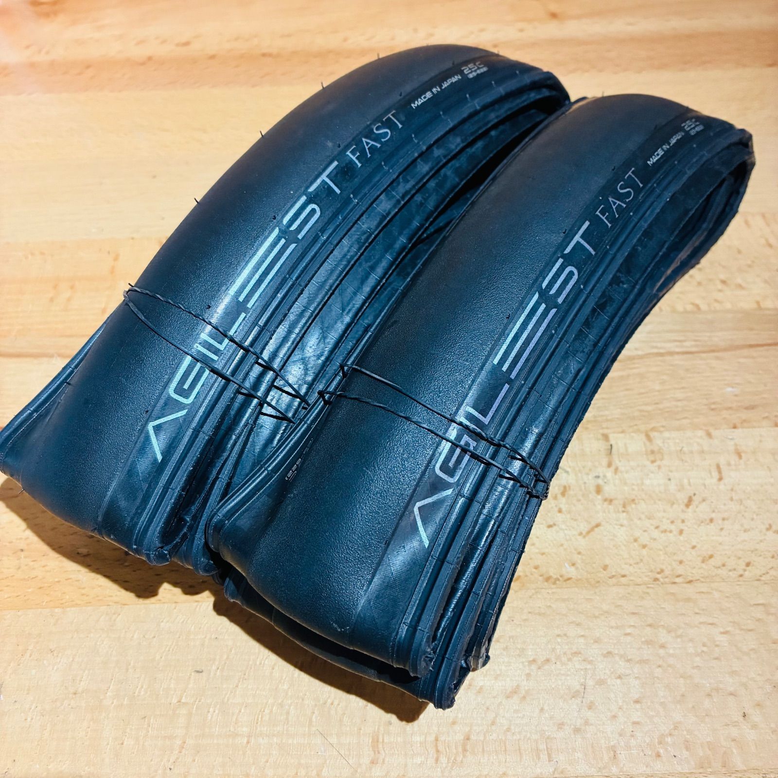 中古品】Panaracer AGILEST FAST 700x25c クリンチャー タイヤ 2本