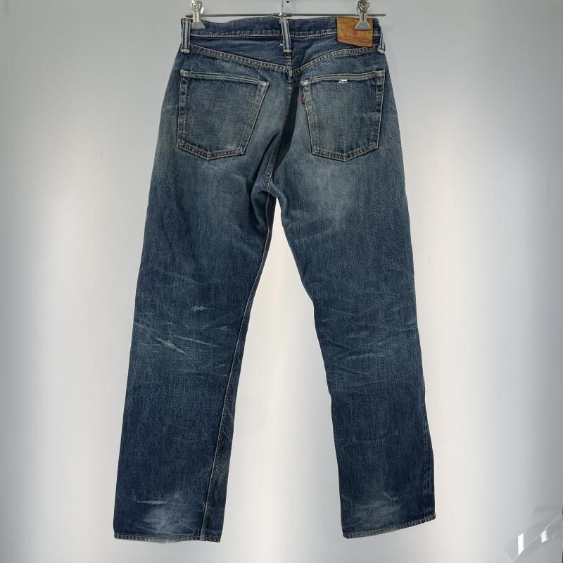 中古】WAREHOUSE デニムパンツ 1001XX 最初期 牛パッチ サイズW32