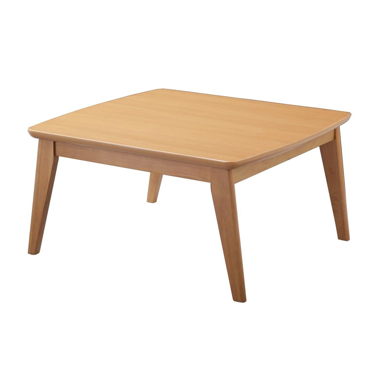 75x75cm 単品 ナチュラル イーズ 北欧デザインスクエアこたつ