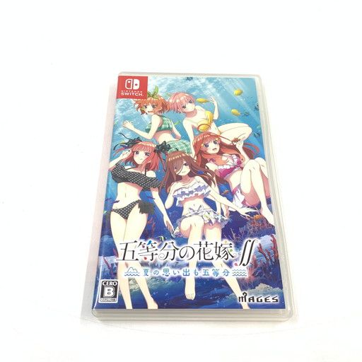 中古品】五等分の花嫁∬ ~夏の思い出も五等分~ 限定版 - Switch【029