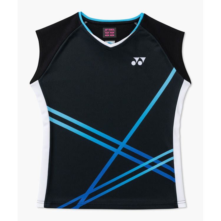 YONEX　ウィメンズゲームシャツ(スリムタイプ)　ブラック　Oサイズ/21052Y