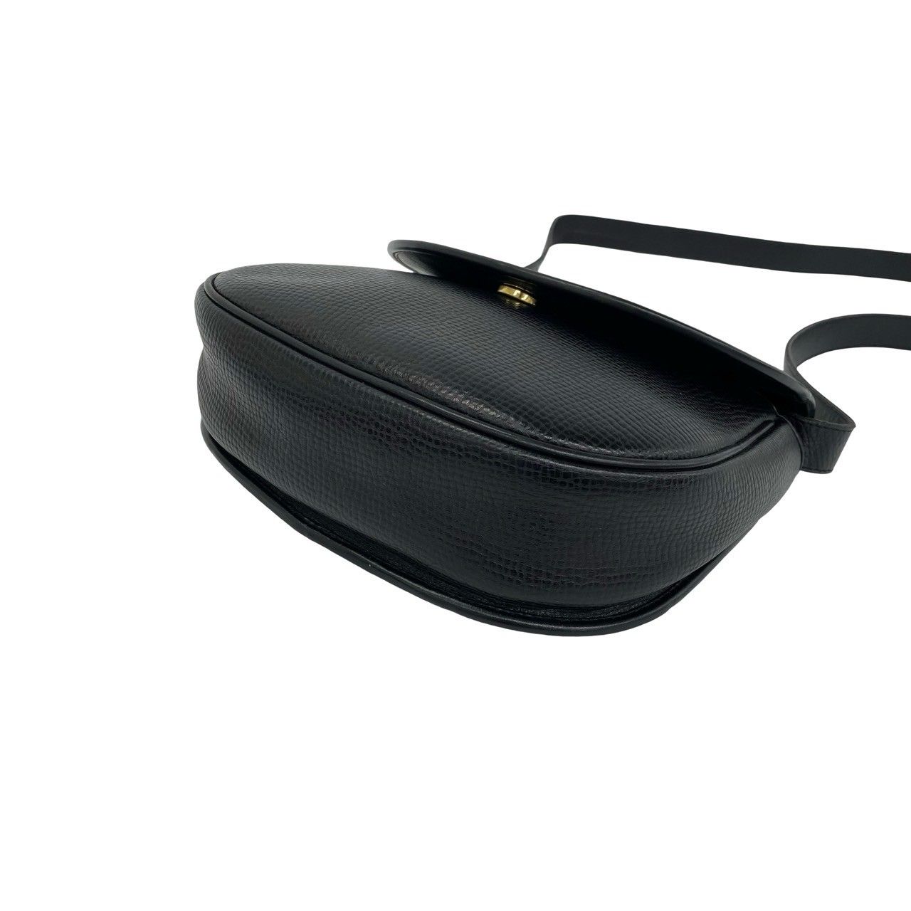 極 美品 Christian Dior クリスチャン ディオール CD ロゴ金具 レザー