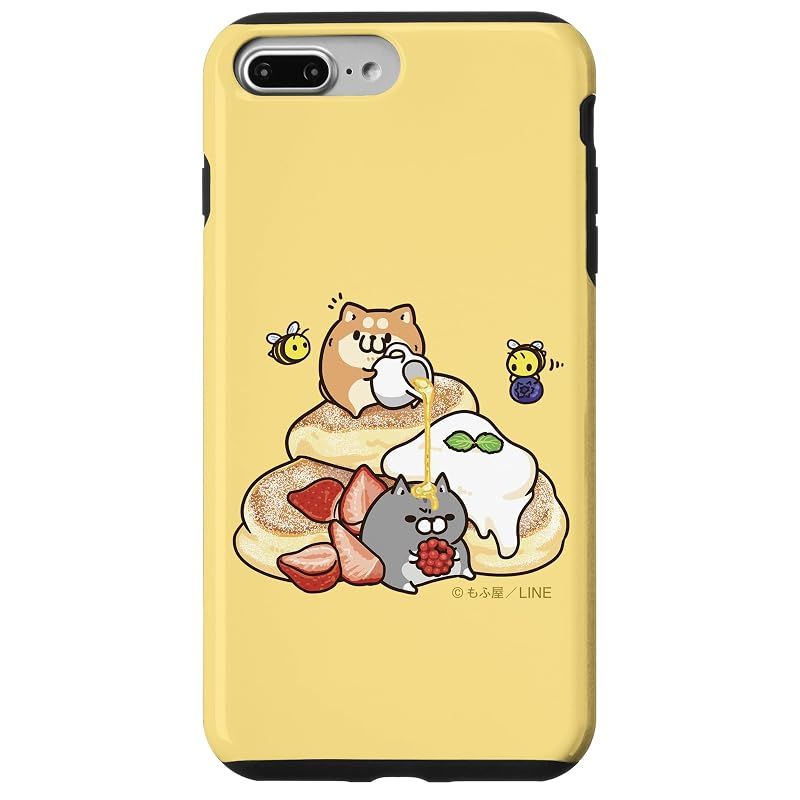 [Brand New] Bonless Dog and Bonless Cat Pancake Smartphone Case for iPhone 7 Plus/8 Plus 1