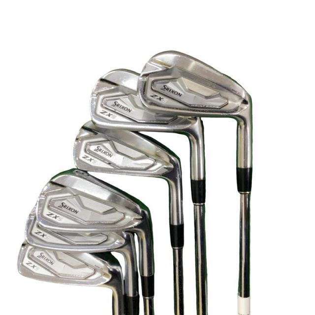 【中古】 ダンロップ SRIXON ZX5 Mk II 6S アイアンセット IR NS PRO MODUS3 TOUR105 D.S.T (フレックスS) メンズ 男性用 右利き 右用 Cランク ゴルフクラブ
