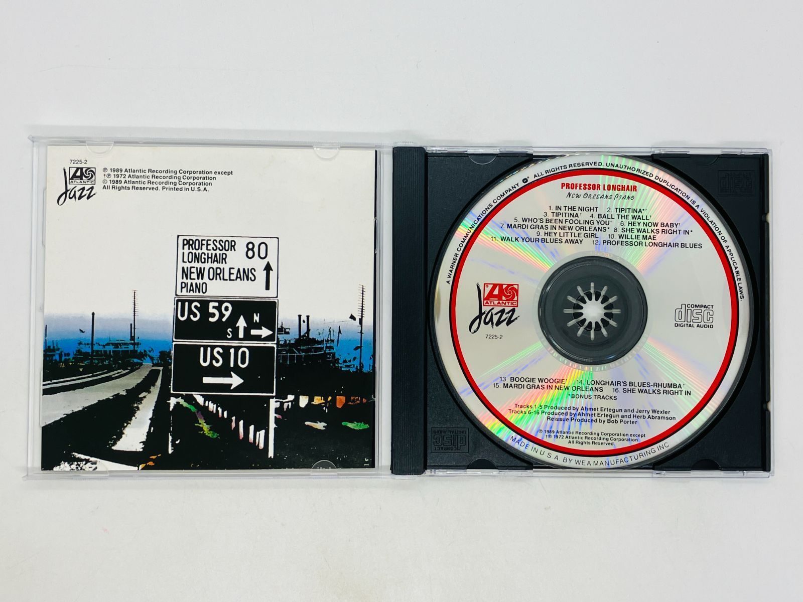 CD PROFESSOR LONGHAIR / NEW ORLEANS PIANO / プロフェッサー
