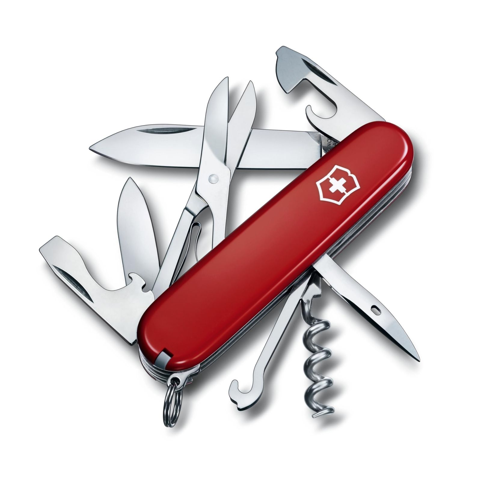 VICTORINOX(ビクトリノックス) クライマー スイス・アーミーナイフ 多機能 ナイフ トレッキング ハイキング 登山用品 はさみ マルチフック付き 14機能を搭載したスイス製マルチツール 十徳ナイフ 【国内正規品】t 65ab44a7