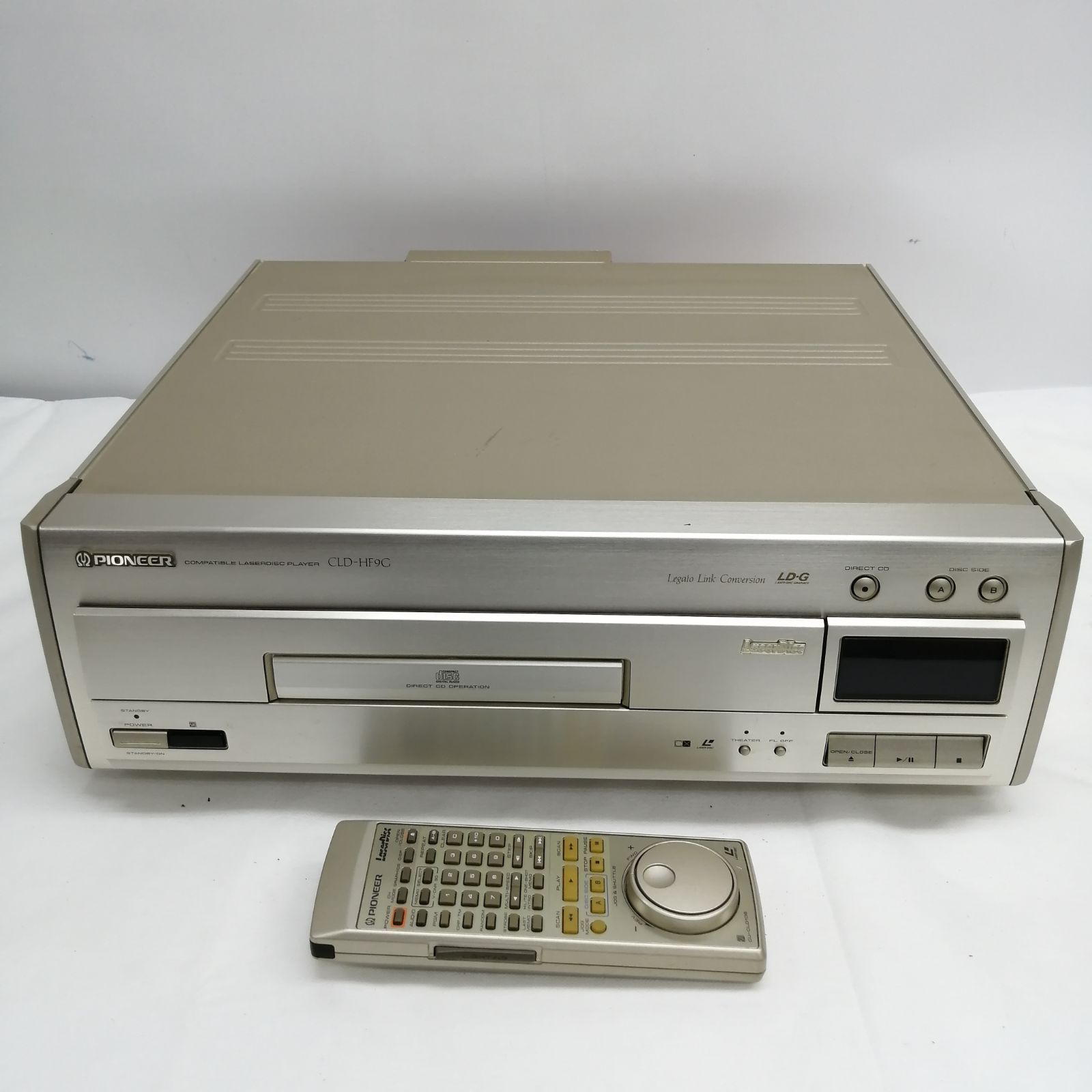 【メンテナンス品】Pioneer LD.CDプレイヤー cld-hf9g M2537-hkx76