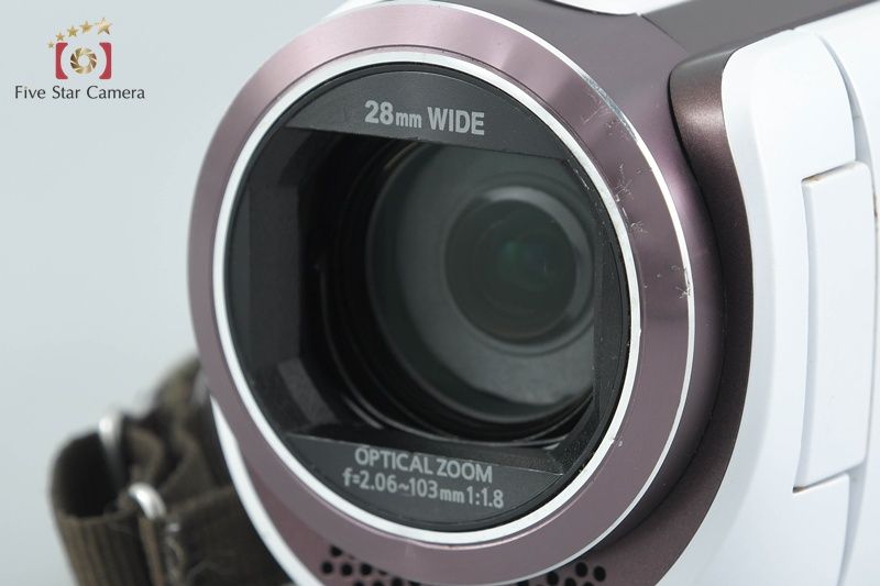 中古】Panasonic パナソニック HC-W570M ホワイト ビデオカメラ - メルカリ