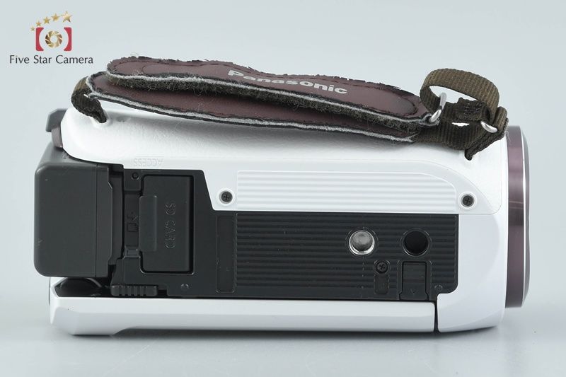 中古】Panasonic パナソニック HC-W570M ホワイト ビデオカメラ - メルカリ